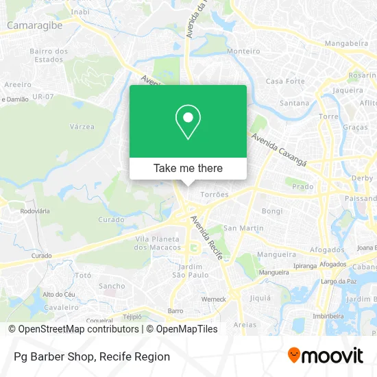 Pg Barber Shop map