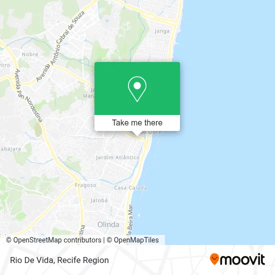Rio De Vida map