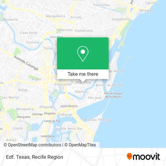Edf. Texas map