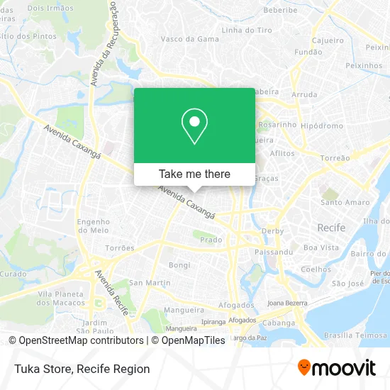 Tuka Store map