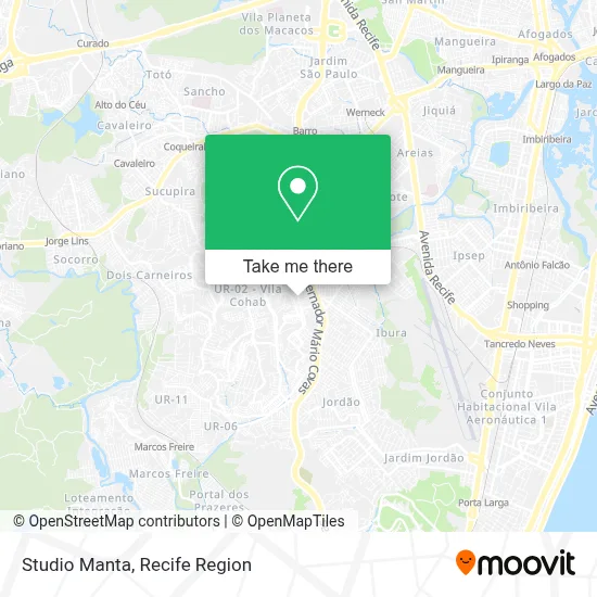 Studio Manta map