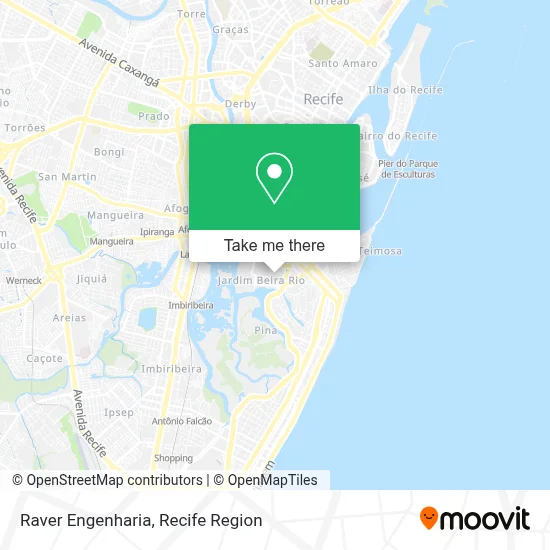 Raver Engenharia map