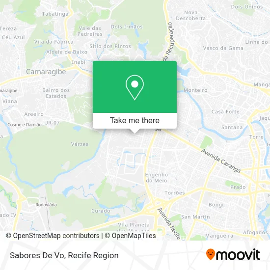 Sabores De Vo map