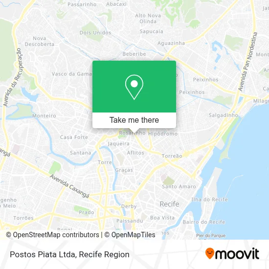 Postos Piata Ltda map