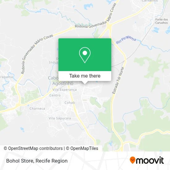Bohol Store map
