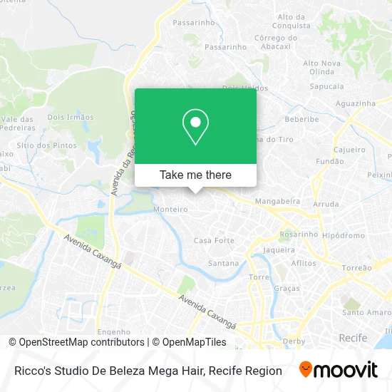 Ricco's Studio De Beleza Mega Hair map