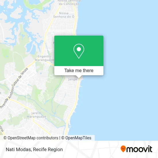 Nati Modas map