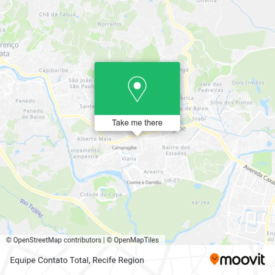 Equipe Contato Total map