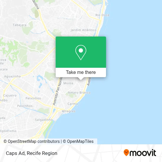 Caps Ad map