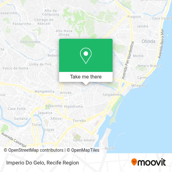 Imperio Do  Gelo map