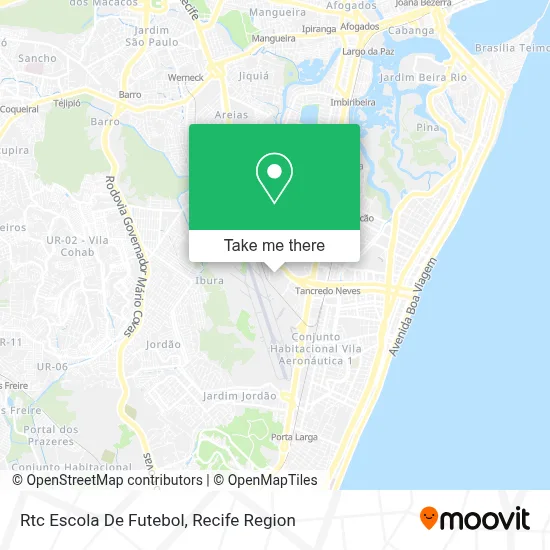 Rtc Escola De Futebol map