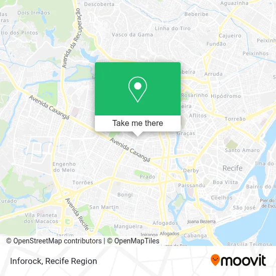 Inforock map