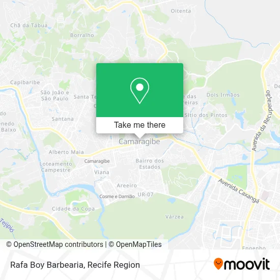 Rafa Boy Barbearia map