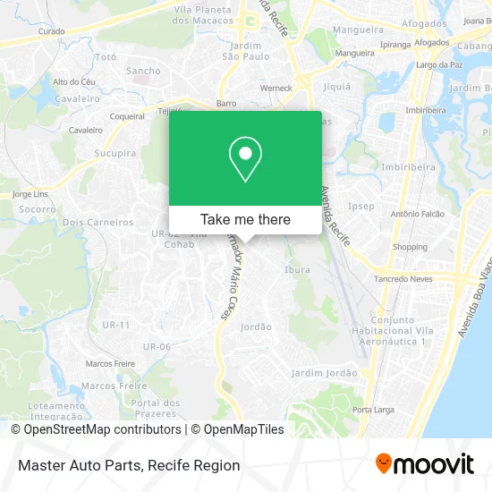 Master Auto Parts map