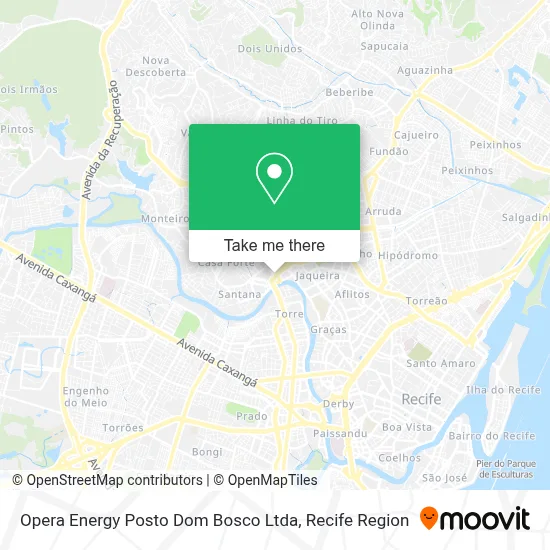 Opera Energy Posto Dom Bosco Ltda map