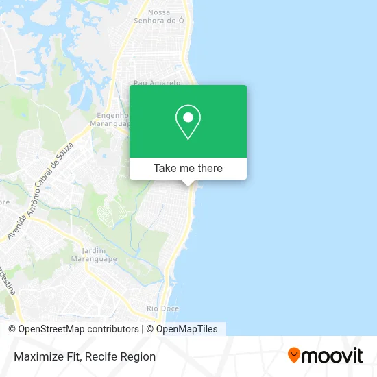 Maximize Fit map