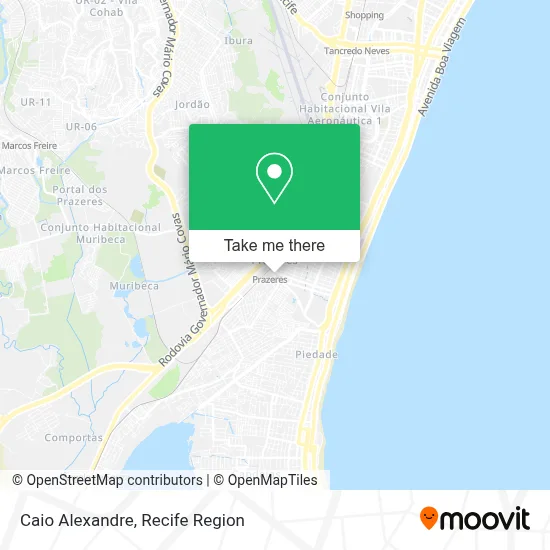 Caio Alexandre map
