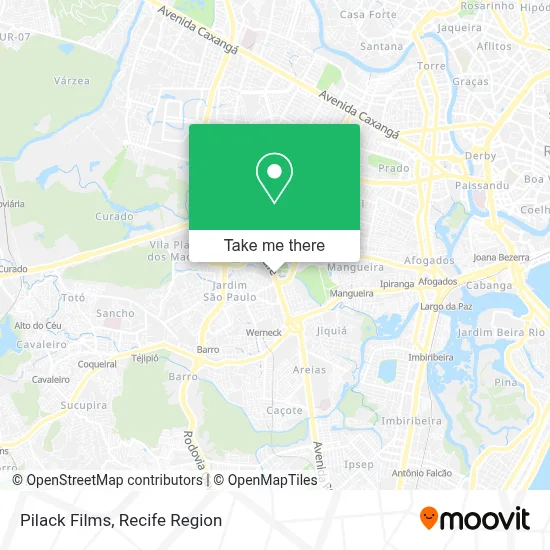 Pilack Films map