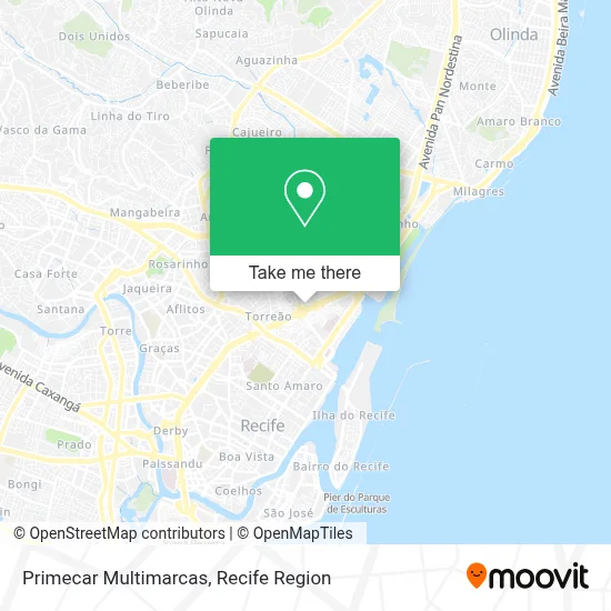 Primecar Multimarcas map