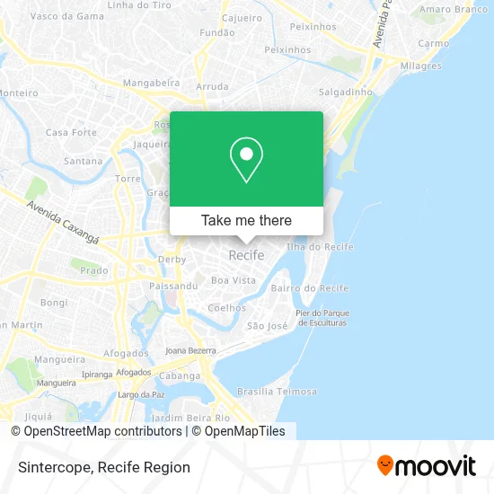 Sintercope map