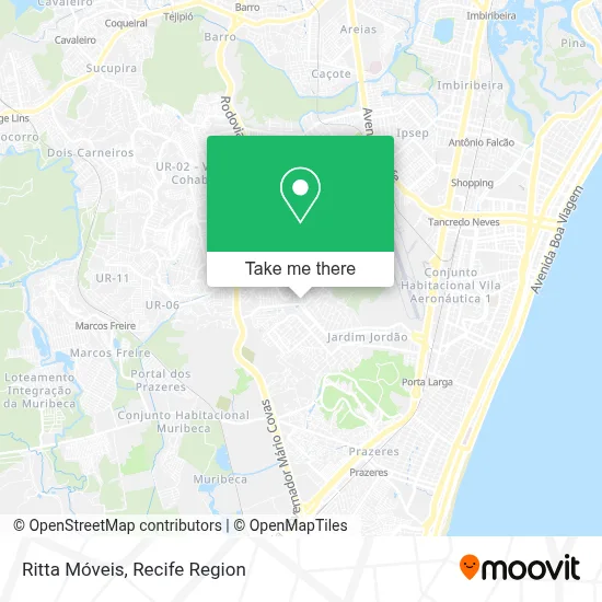 Ritta Móveis map