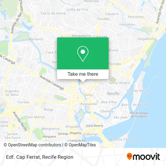 Edf. Cap Ferrat map