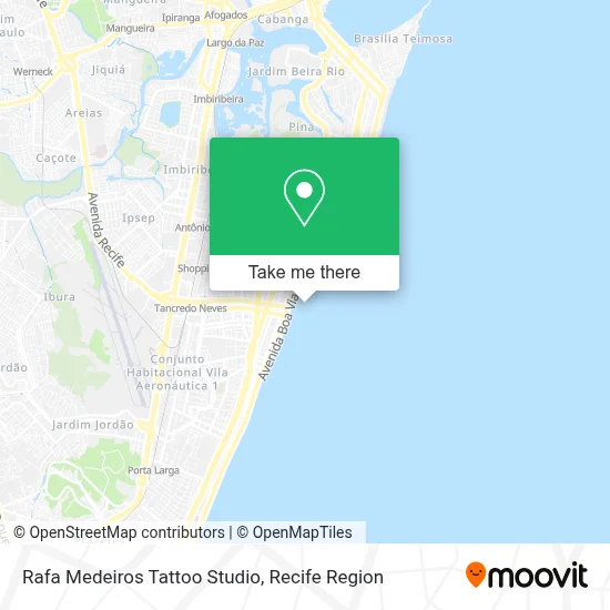 Rafa Medeiros Tattoo Studio map