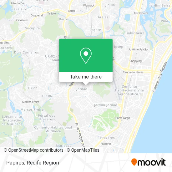 Papiros map