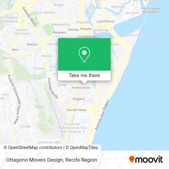 Ottagono Moveis Design map