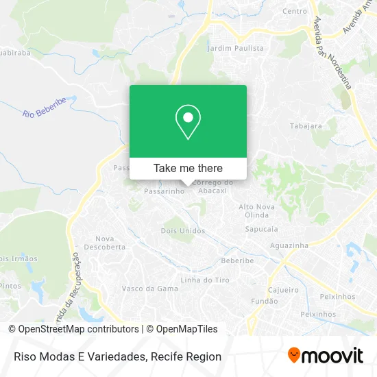 Riso Modas E Variedades map