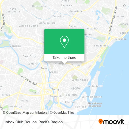 Inbox Club Óculos map