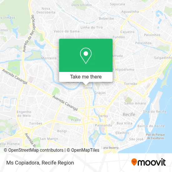 Ms Copiadora map