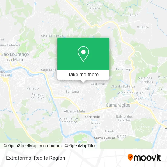 Extrafarma map