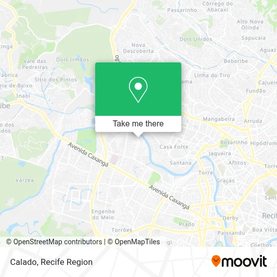 Calado map
