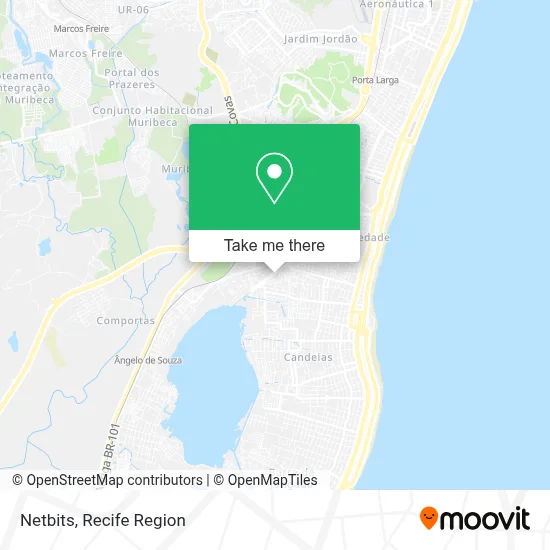 Netbits map