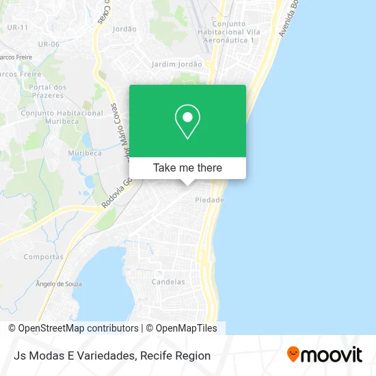 Js Modas E Variedades map