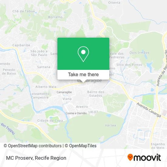 MC Proserv map