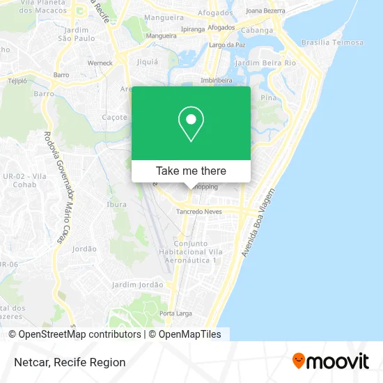 Netcar map
