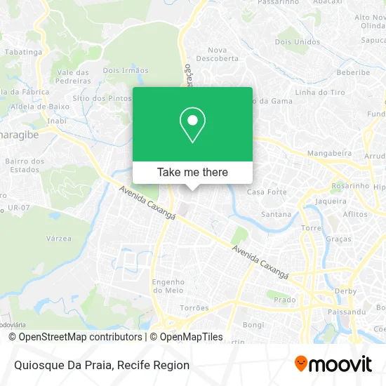 Quiosque Da Praia map
