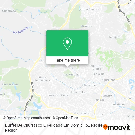 Buffet De Churrasco E Feijoada Em Domicílio. map