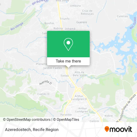 Azeredostech map