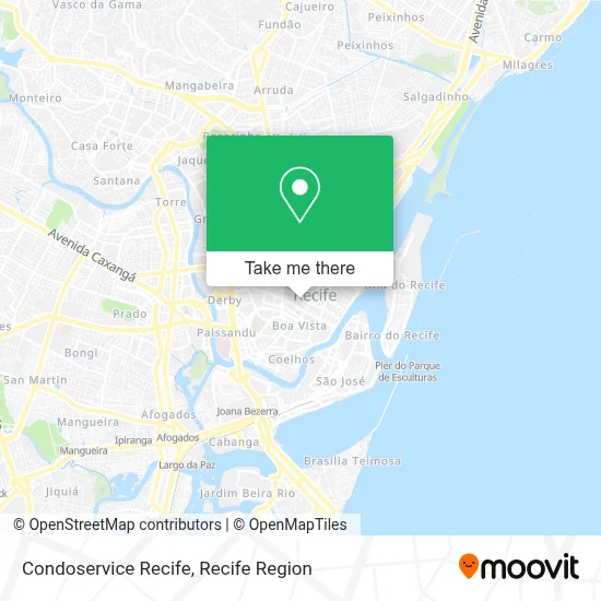 Condoservice Recife map