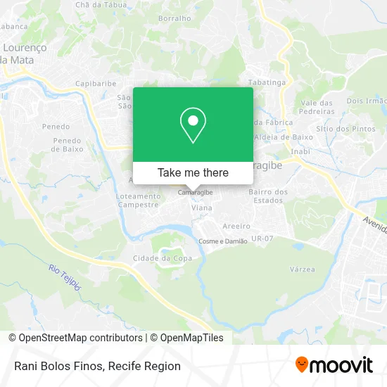 Rani Bolos Finos map