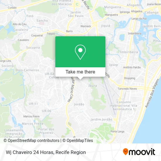 Wj Chaveiro 24 Horas map