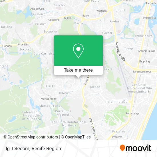 Ig Telecom map