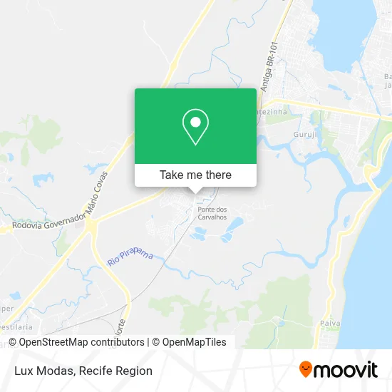 Lux Modas map