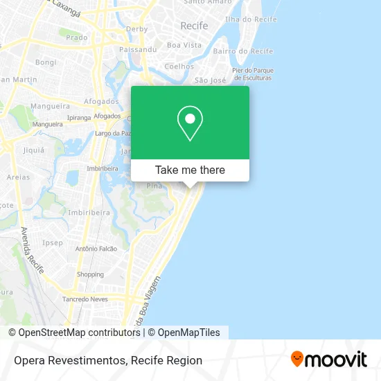 Opera Revestimentos map