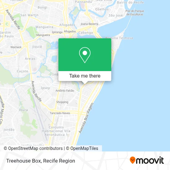 Treehouse Box map