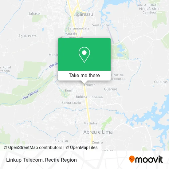 Linkup Telecom map