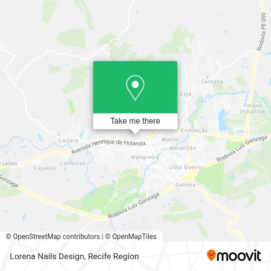 Lorena Nails Design map